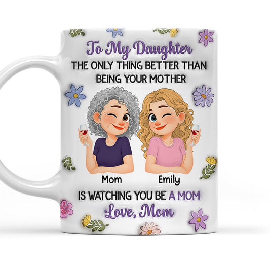 You And Me Linked Together - Personalized Custom Mug