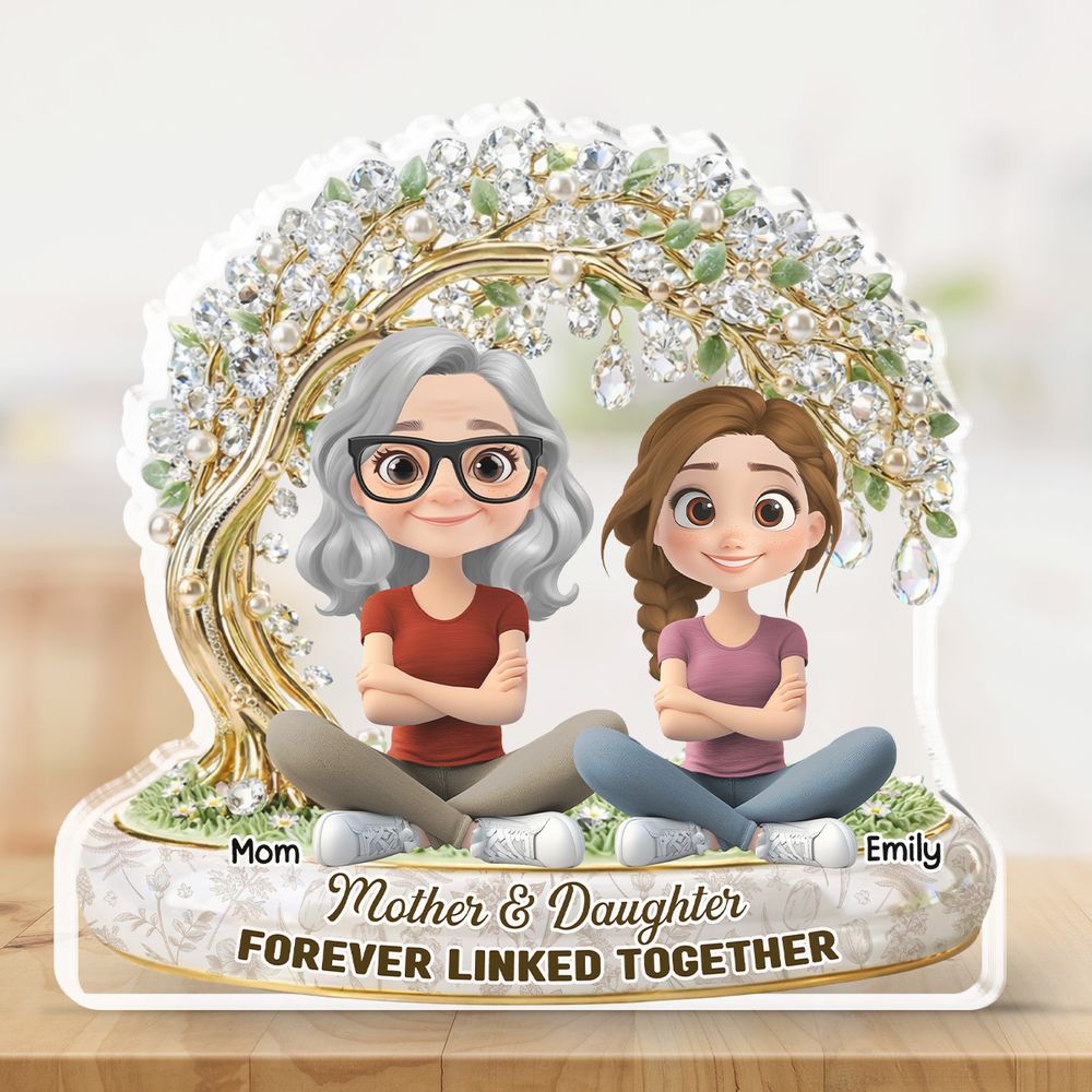 “To My Precious Ones” Personalized Acrylic Plaque - Gift for Mom