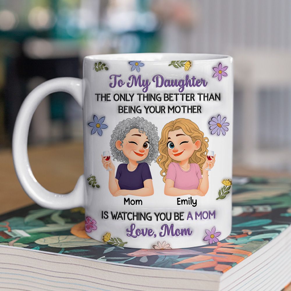 You And Me Linked Together - Personalized Custom Mug