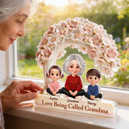 Love Being Called Grandma - Personalized Plaque