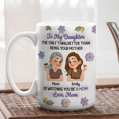 You And Me Linked Together - Personalized Custom Mug
