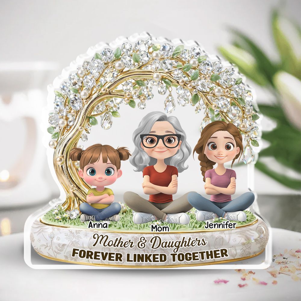 “To My Precious Ones” Personalized Acrylic Plaque - Gift for Mom