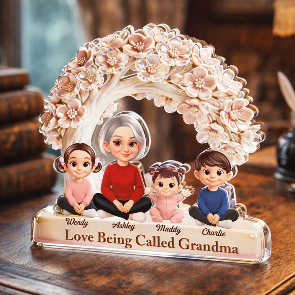 Love Being Called Grandma - Personalized Plaque