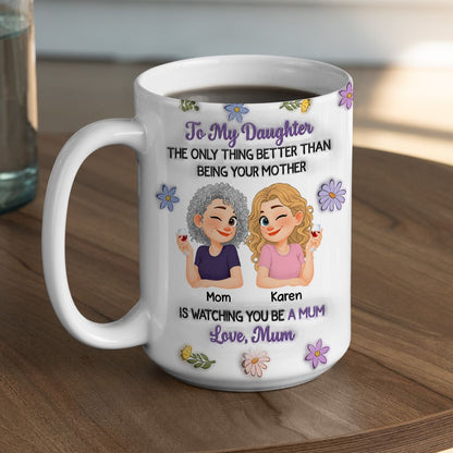 You And Me Linked Together - Personalized Custom Mug