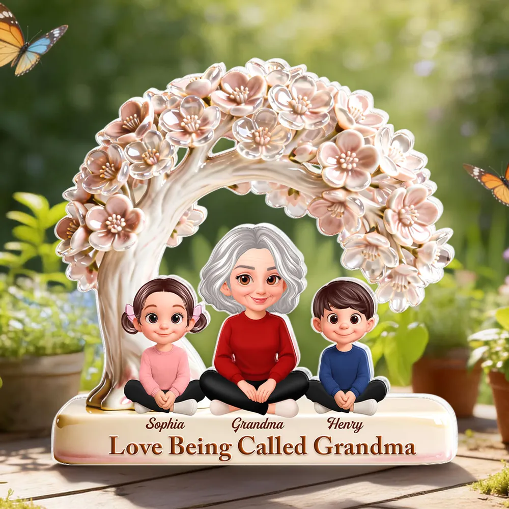 Love Being Called Grandma - Personalized Plaque