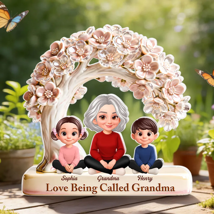 Love Being Called Grandma - Personalized Plaque