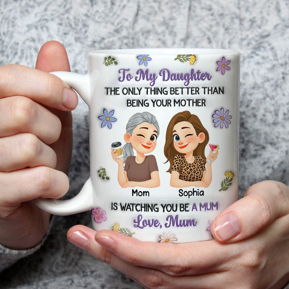 You And Me Linked Together - Personalized Custom Mug