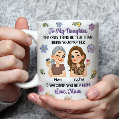 You And Me Linked Together - Personalized Custom Mug