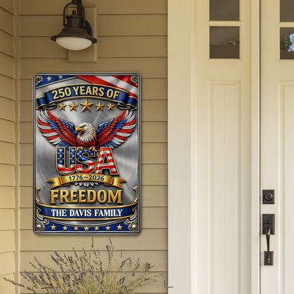 Our Freedom - Personalized Custom Metal Sign
