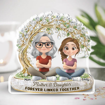 “To My Precious Ones” Personalized Acrylic Plaque - Gift for Mom