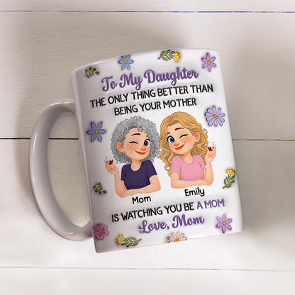 You And Me Linked Together - Personalized Custom Mug