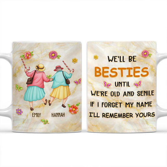 If I Forget My Name, I’ll Remember Yours - Personalized Mug