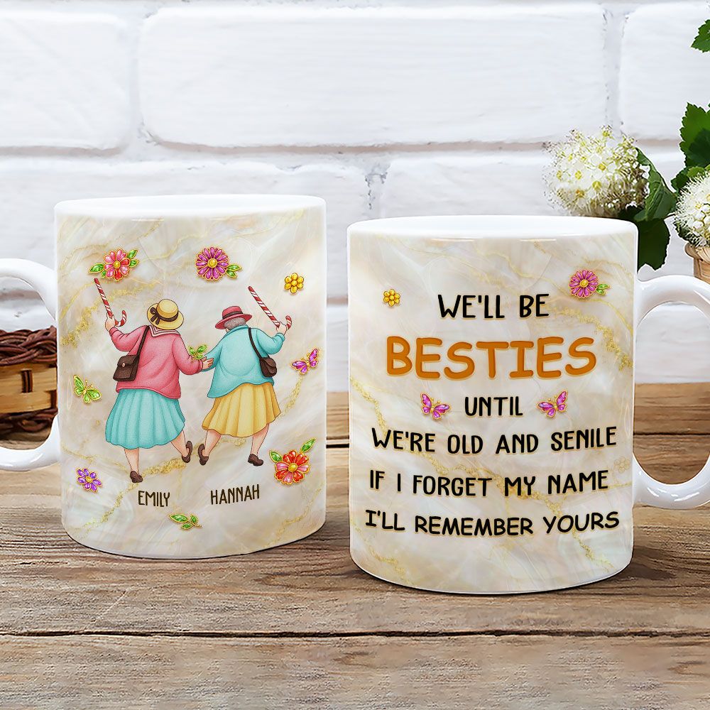 If I Forget My Name, I’ll Remember Yours - Personalized Mug