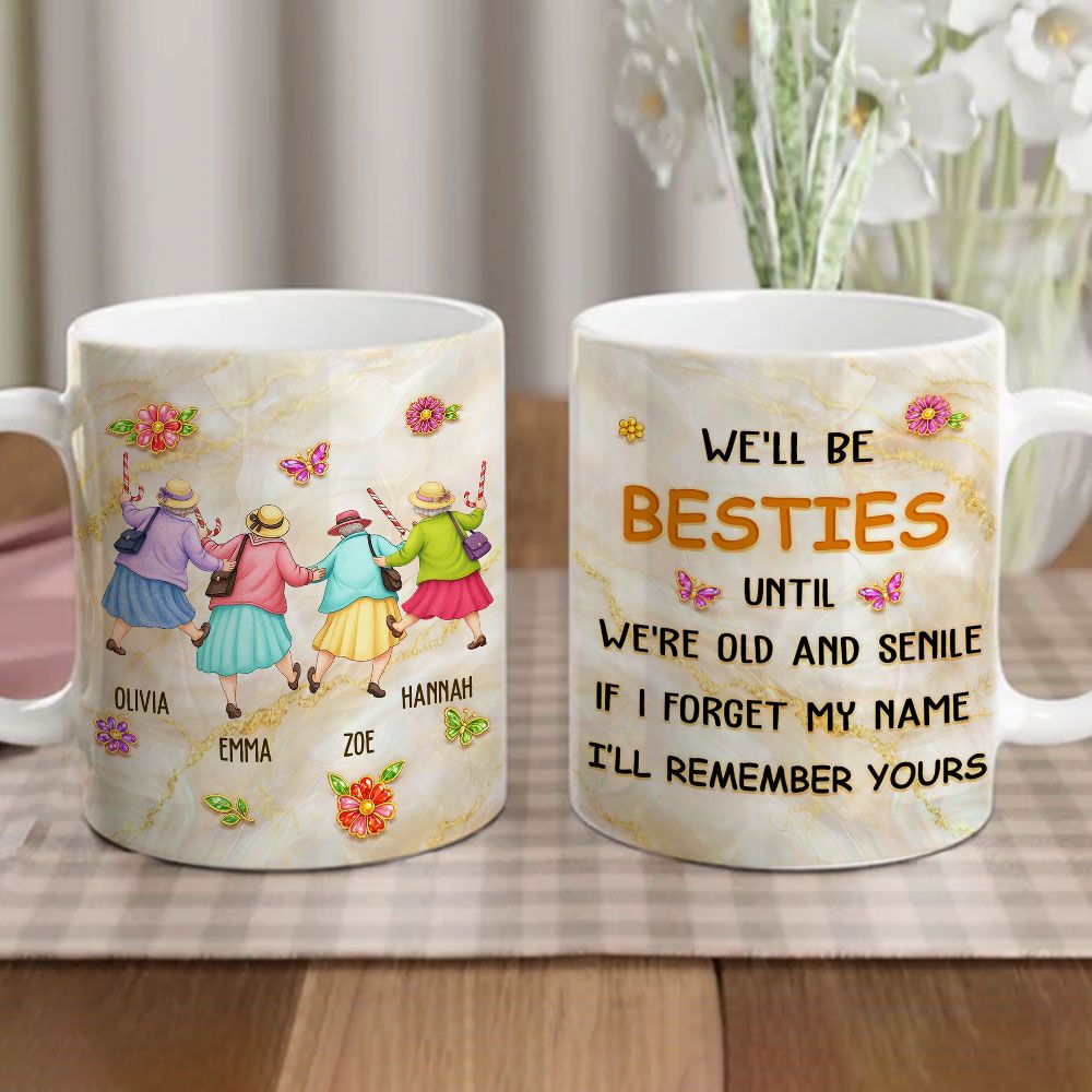 If I Forget My Name, I’ll Remember Yours - Personalized Mug