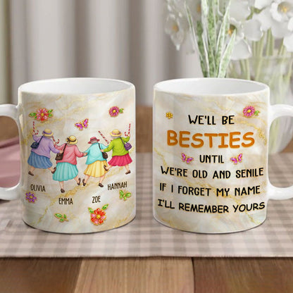 If I Forget My Name, I’ll Remember Yours - Personalized Mug