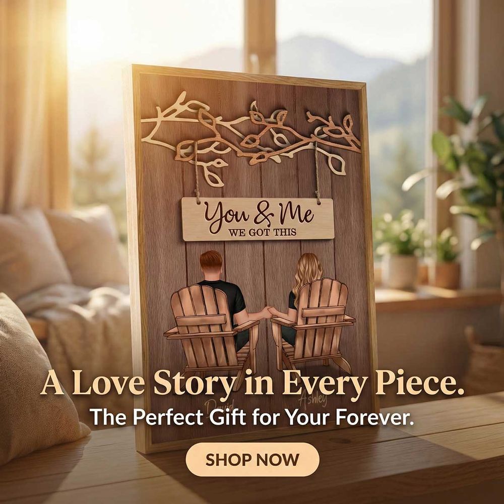 You & Me We Got This - Personalized Couple Under Eternal Tree Of Love Poster / Canvas