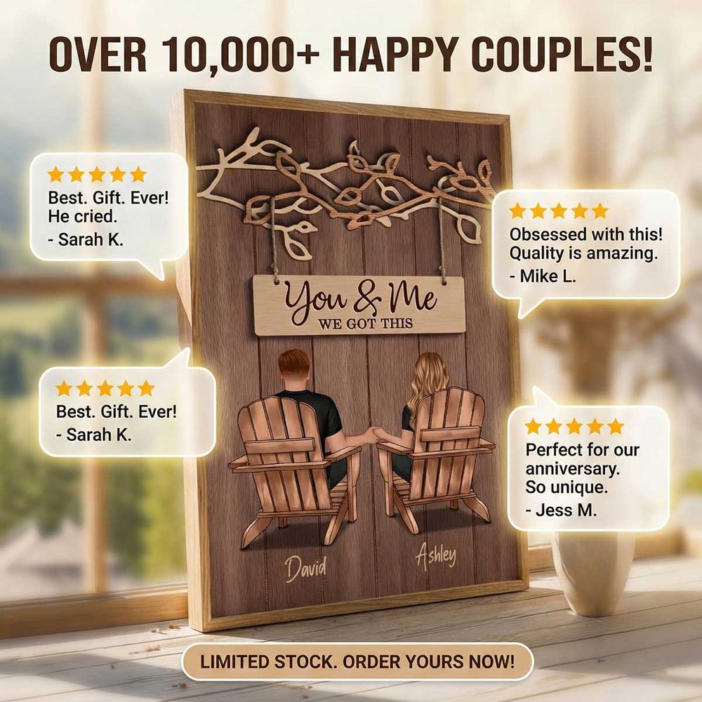 You & Me We Got This - Personalized Couple Under Eternal Tree Of Love Poster / Canvas
