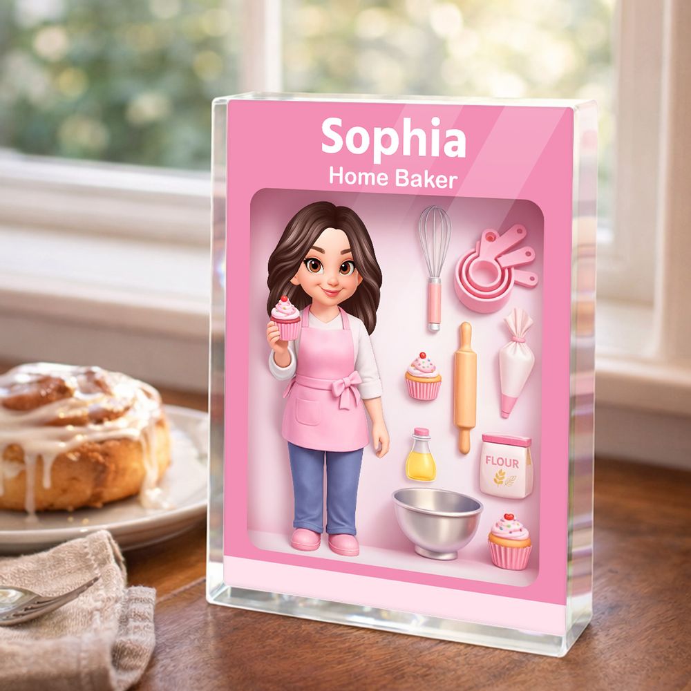 Home Baker - Personalized Acrylic Block