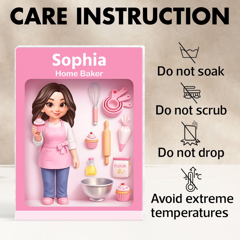 Home Baker - Personalized Acrylic Block