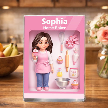 Home Baker - Personalized Acrylic Block
