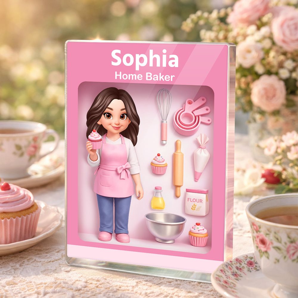 Home Baker - Personalized Acrylic Block