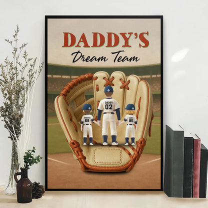 Greatest Catch - Personalized Custom Poster / Canvas