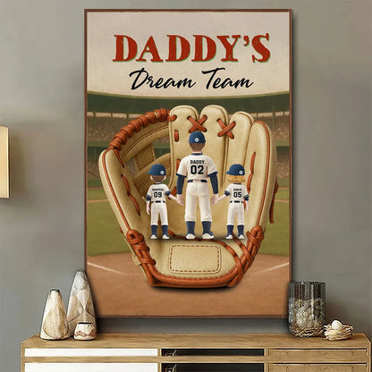 Greatest Catch - Personalized Custom Poster / Canvas