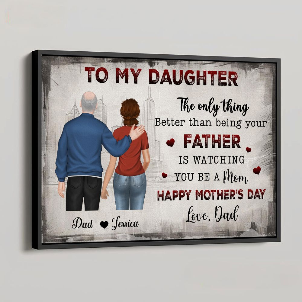 You Make Us Proud Every Day - Personalized Custom Poster / Canvas