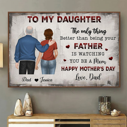 You Make Us Proud Every Day - Personalized Custom Poster / Canvas