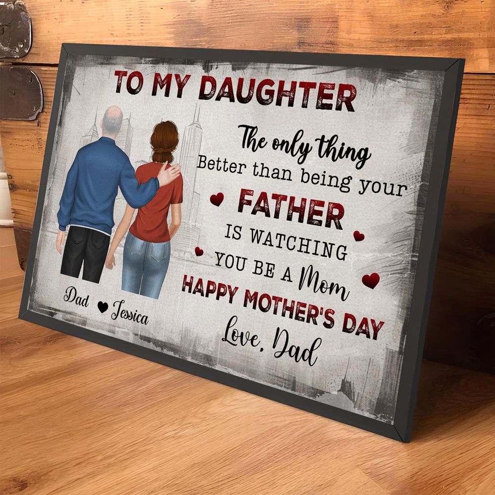 You Make Us Proud Every Day - Personalized Custom Poster / Canvas