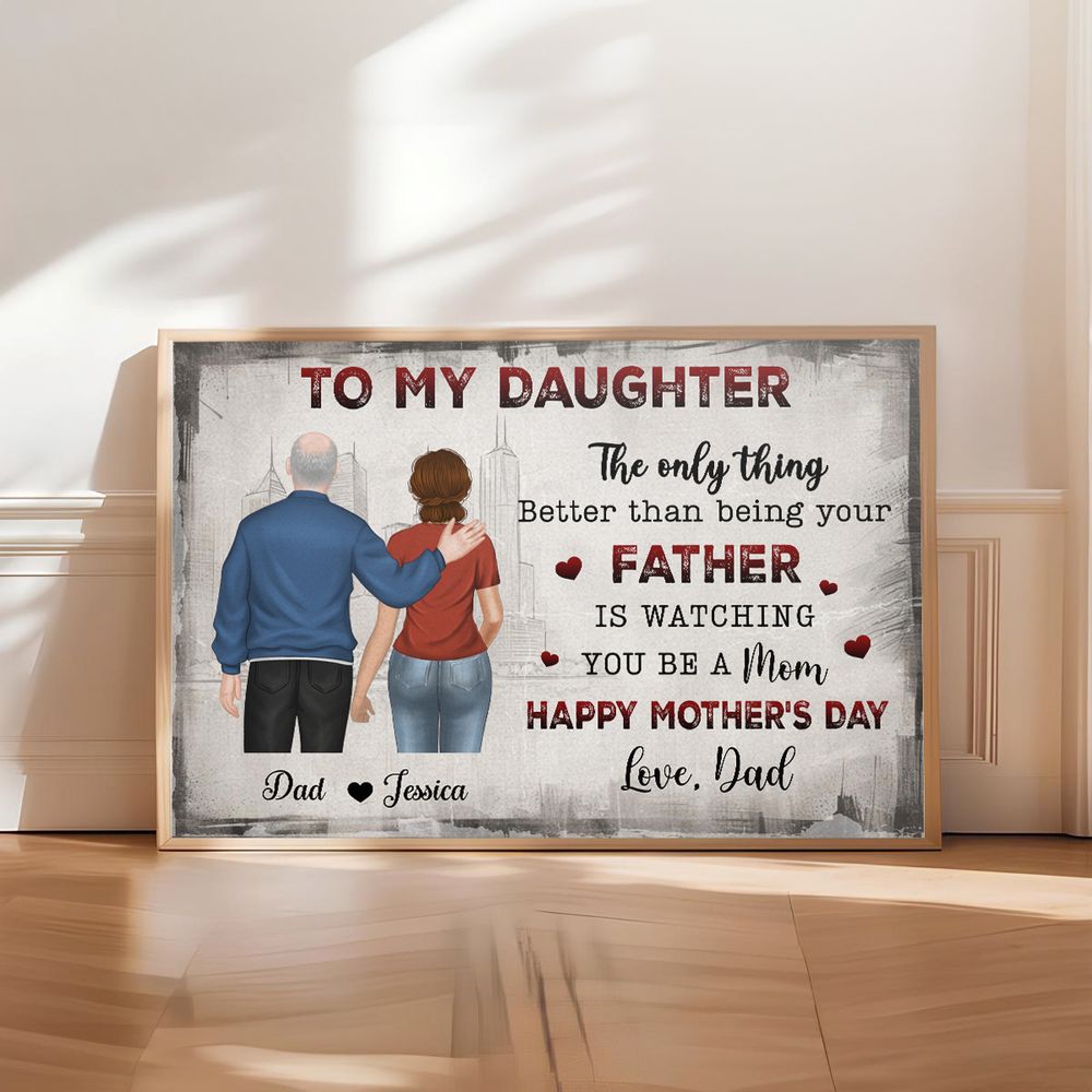 You Make Us Proud Every Day - Personalized Custom Poster / Canvas