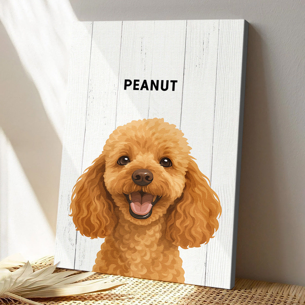 Personalized Customized Animated Art Style Of Your Fur Angel Canvas / Poster - Lovely Gift For Pet Lovers