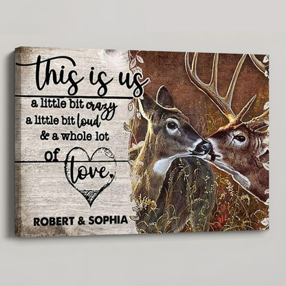 This Is Us - Personalized Canvas / Poster