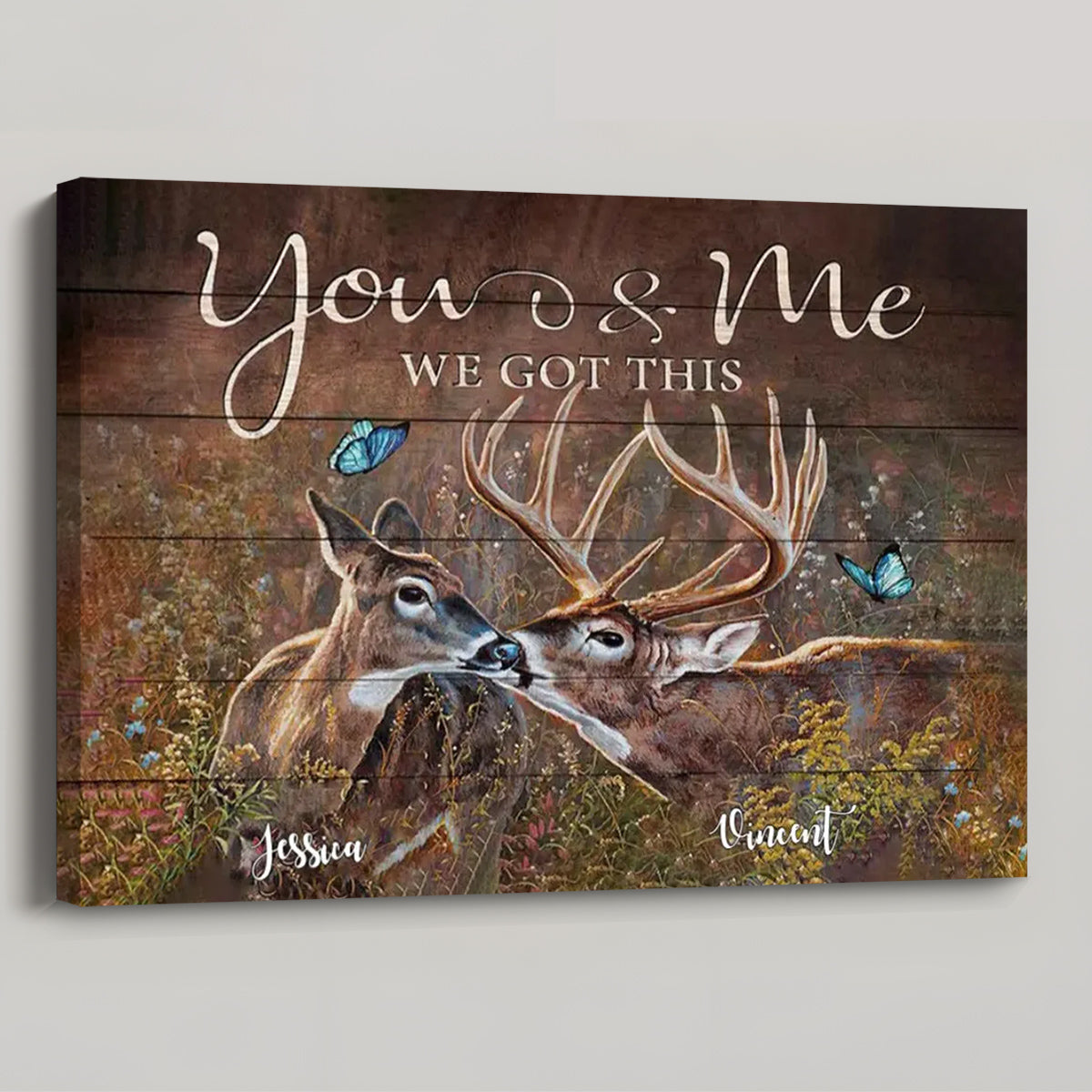 You&Me We Got This - Personalized Canvas / Poster