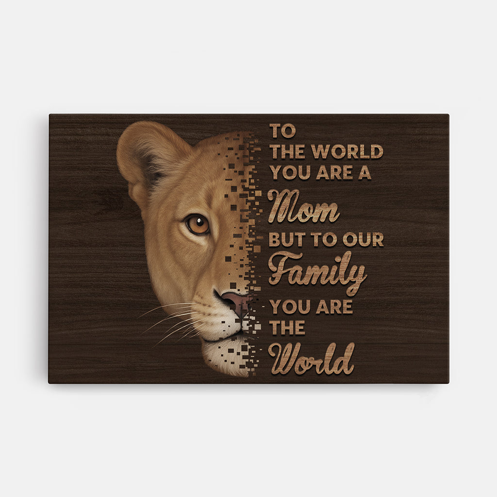 Personalized Mothers Day Canvas / Poster - Sentimental Gifts For Mom