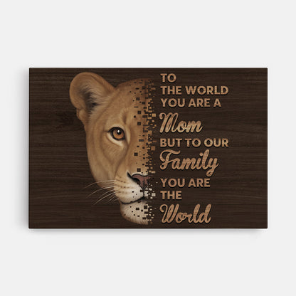 Personalized Mothers Day Canvas / Poster - Sentimental Gifts For Mom