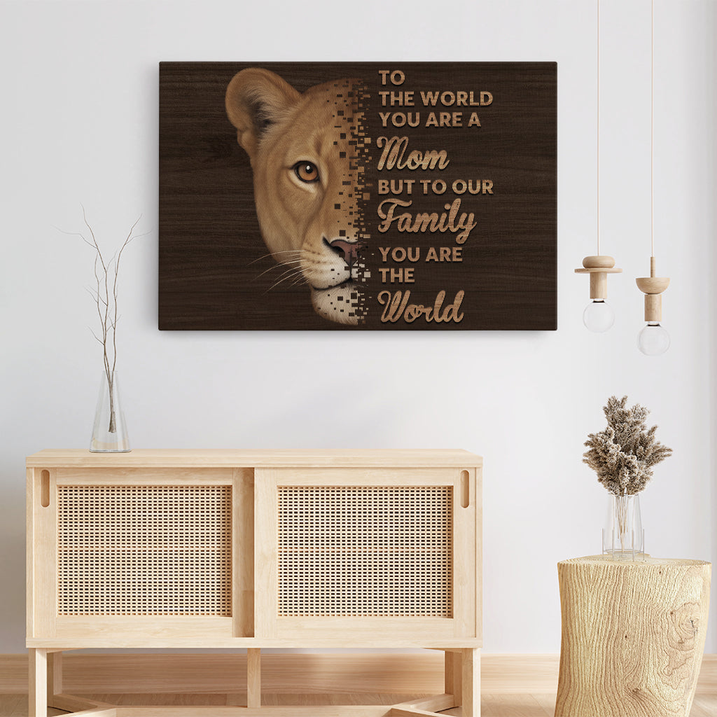 Personalized Mothers Day Canvas / Poster - Sentimental Gifts For Mom