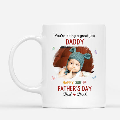 Happy 1st Father’s Day - Personalised Photo Mug