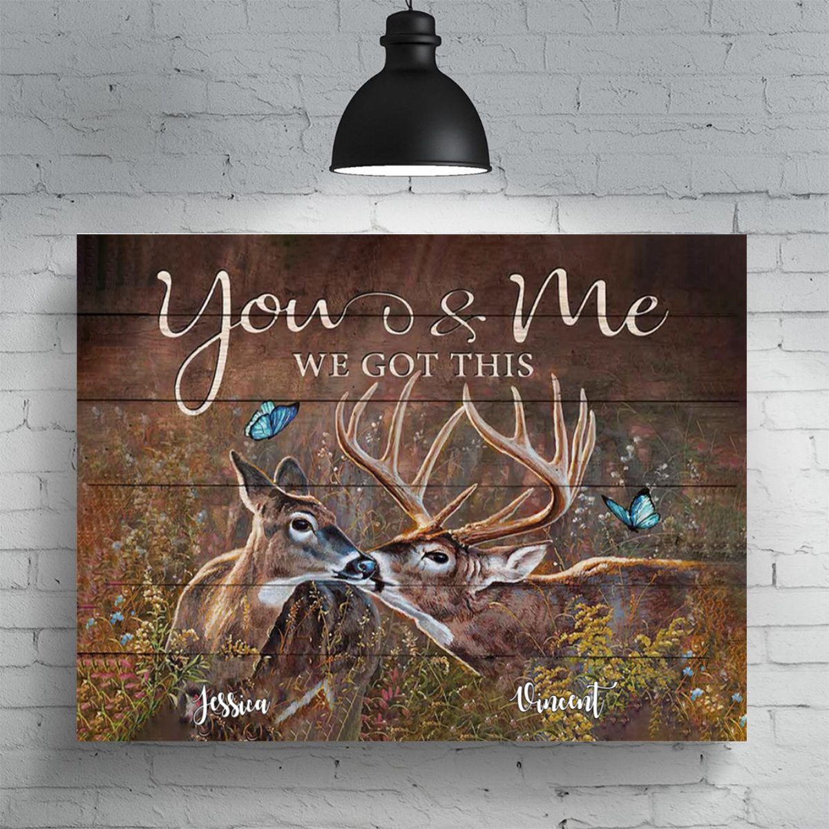 You&Me We Got This - Personalized Canvas / Poster