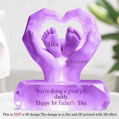 You're Doing A Great Job - Personalized Plaque - Gift For Dad