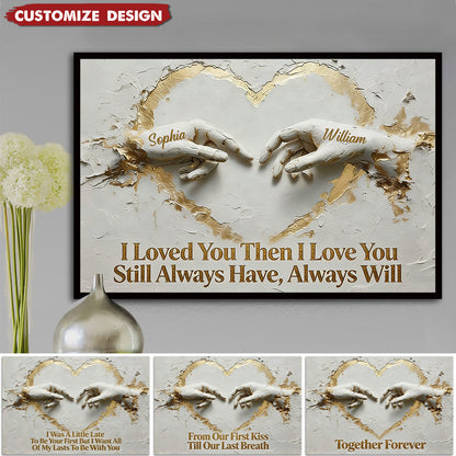 You And Me We Got This - Personalized Custom Couple Poster / Canvas