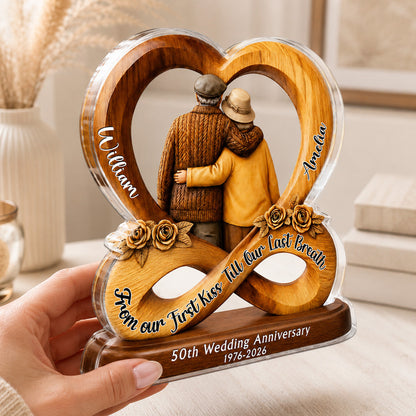 Custom Couple Anniversary Plaque personalization view for Couples
