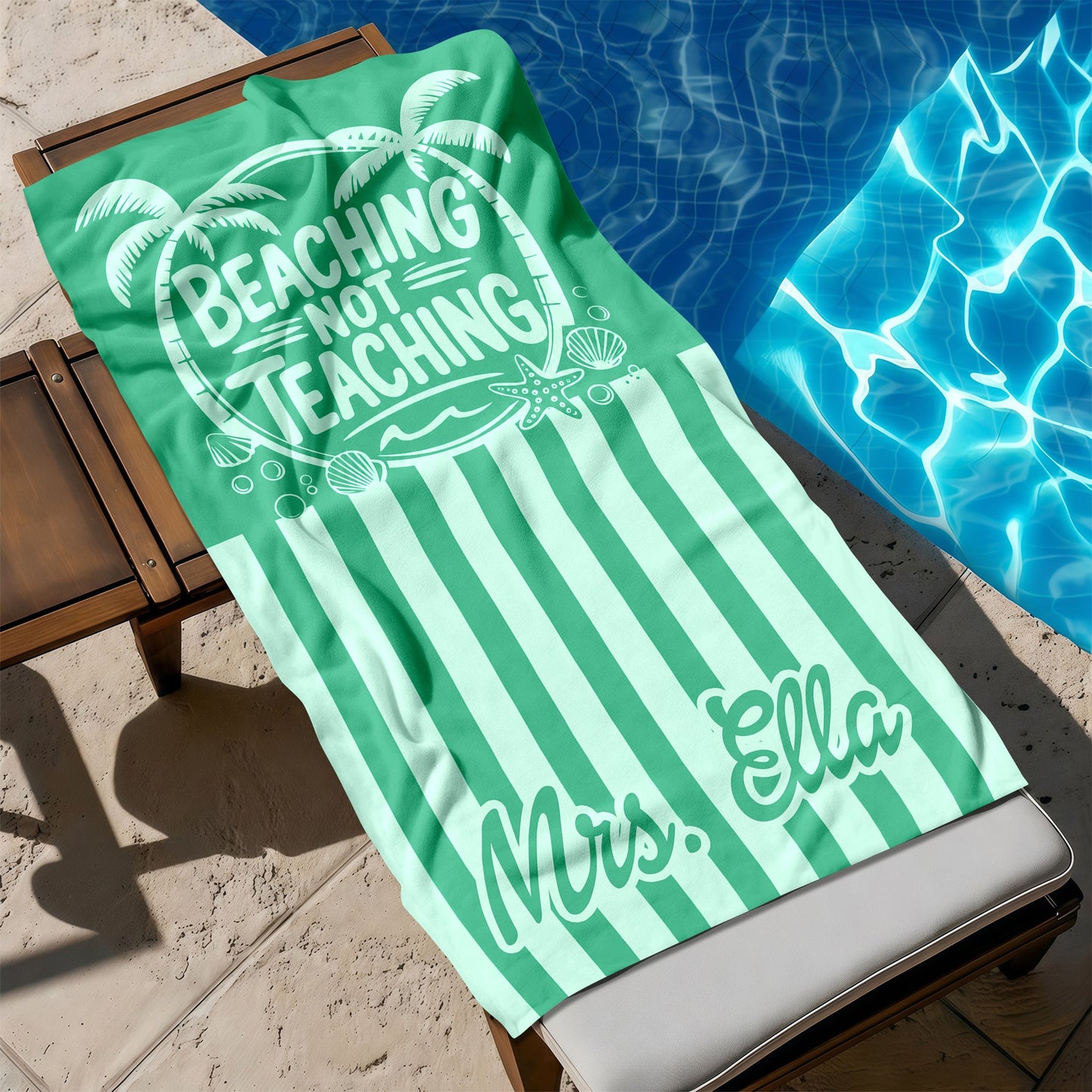Towel gift-ready design for Teacher