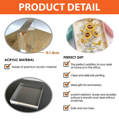 Blooming Love - Personalized Plaque | Gifts For Mom & Grandma, Mother’s Day