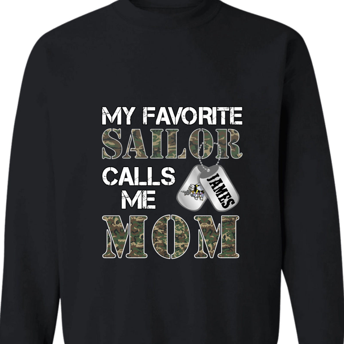 "My Favorite Soldier Calls Me…" - Custom Military Family Proud T-Shirt