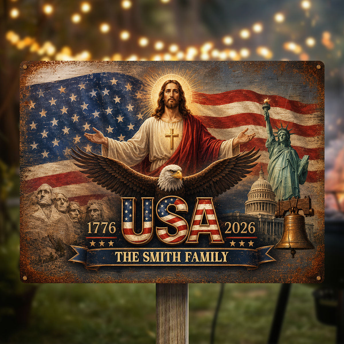 Metal Sign gift-ready design for Family