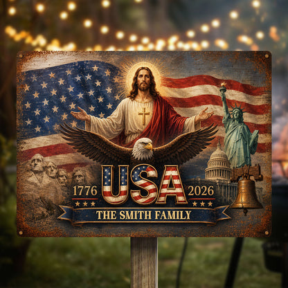 Metal Sign gift-ready design for Family