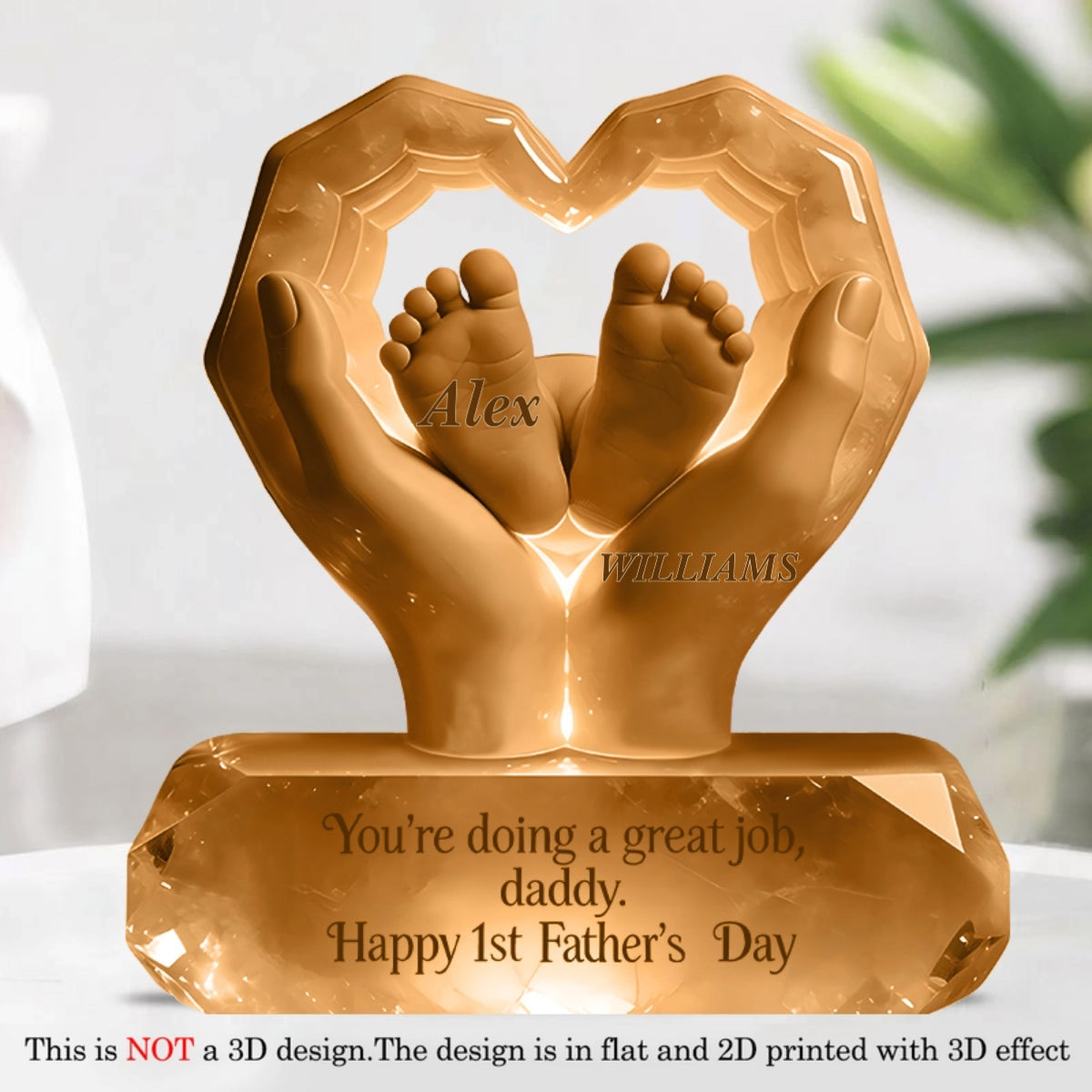 You're Doing A Great Job - Personalized Plaque - Gift For Dad