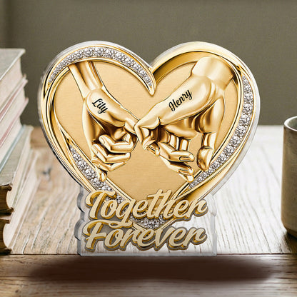 Plaque gift-ready design for Couples