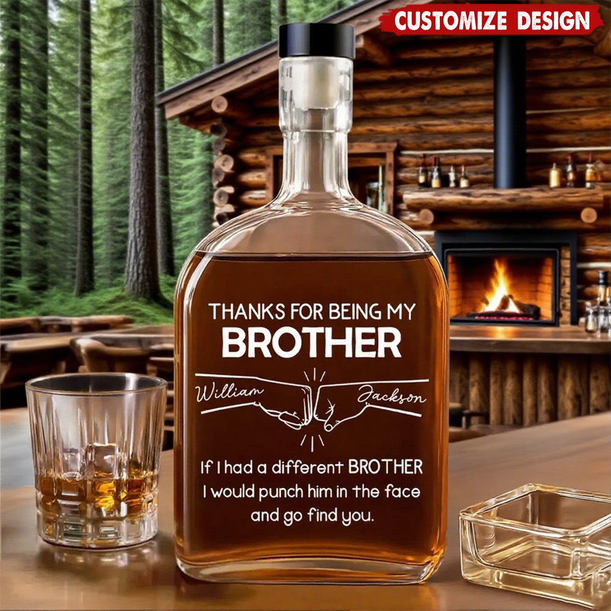 Tumbler gift-ready design for Brother